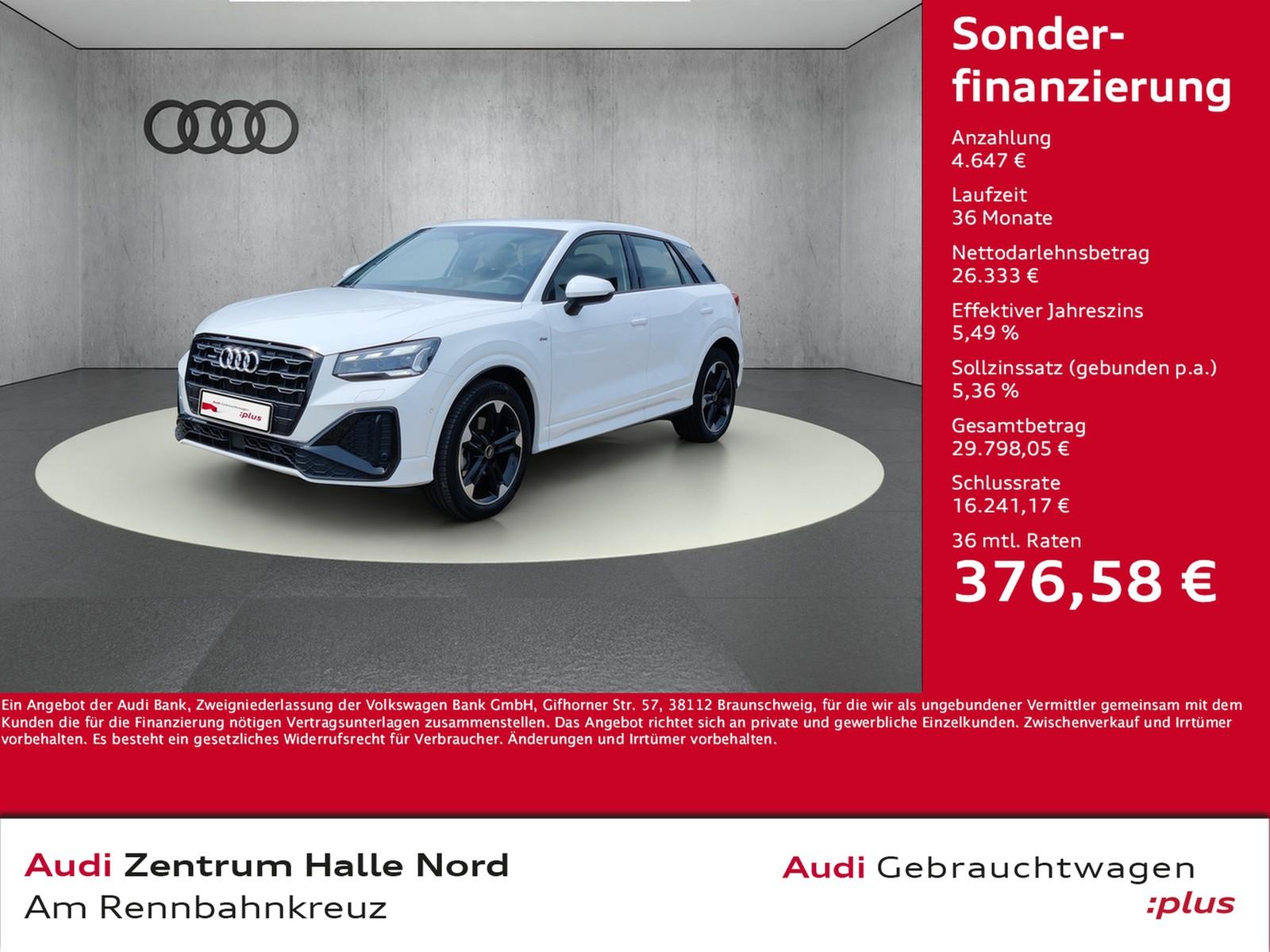 Audi Q2 S line 40 TFSI quattro S tronic