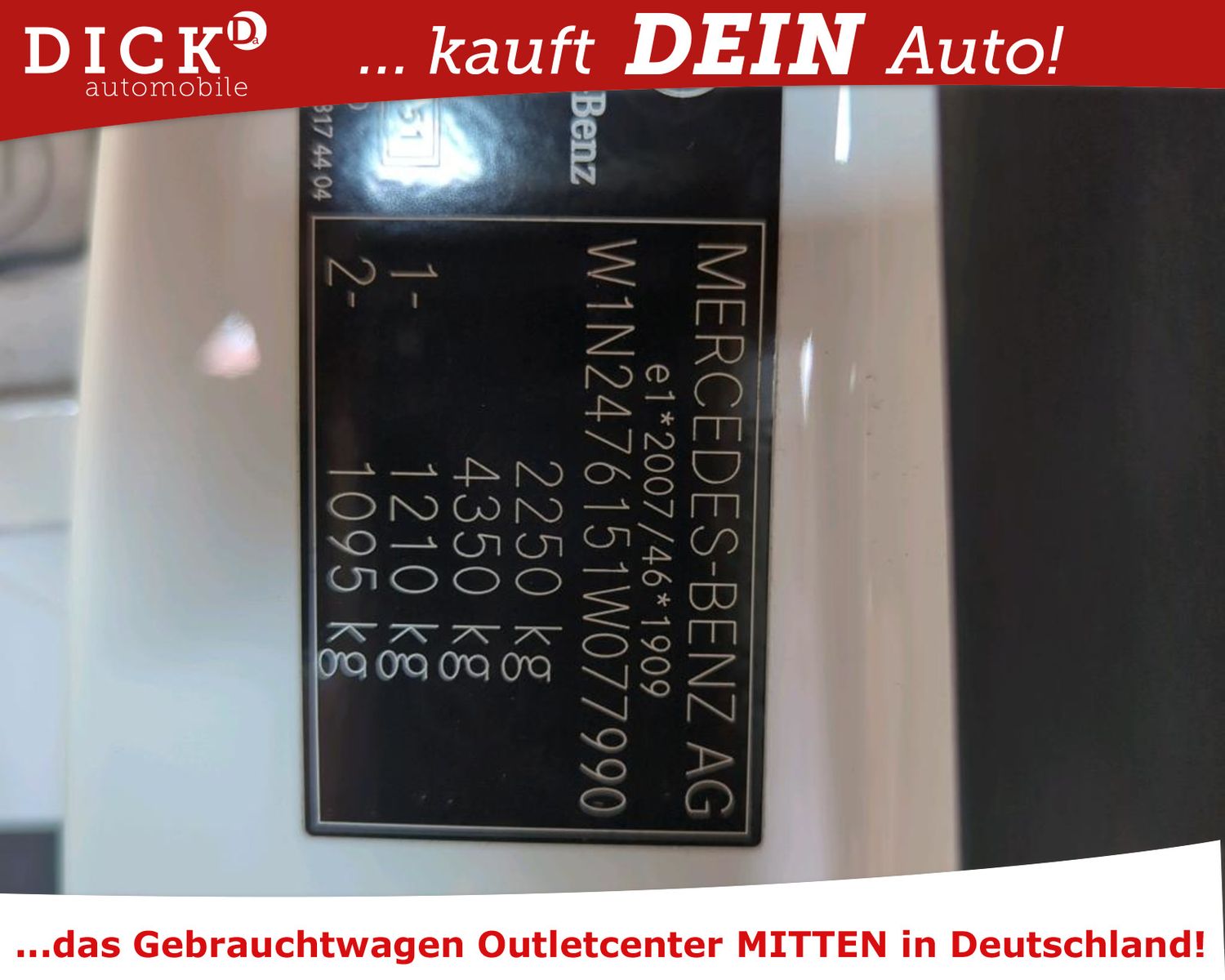Fahrzeugabbildung Mercedes-Benz GLB 220d 4Mat 8G LED/ACC/NAVI+/VIRTU/SHZ/AHK/8Fa