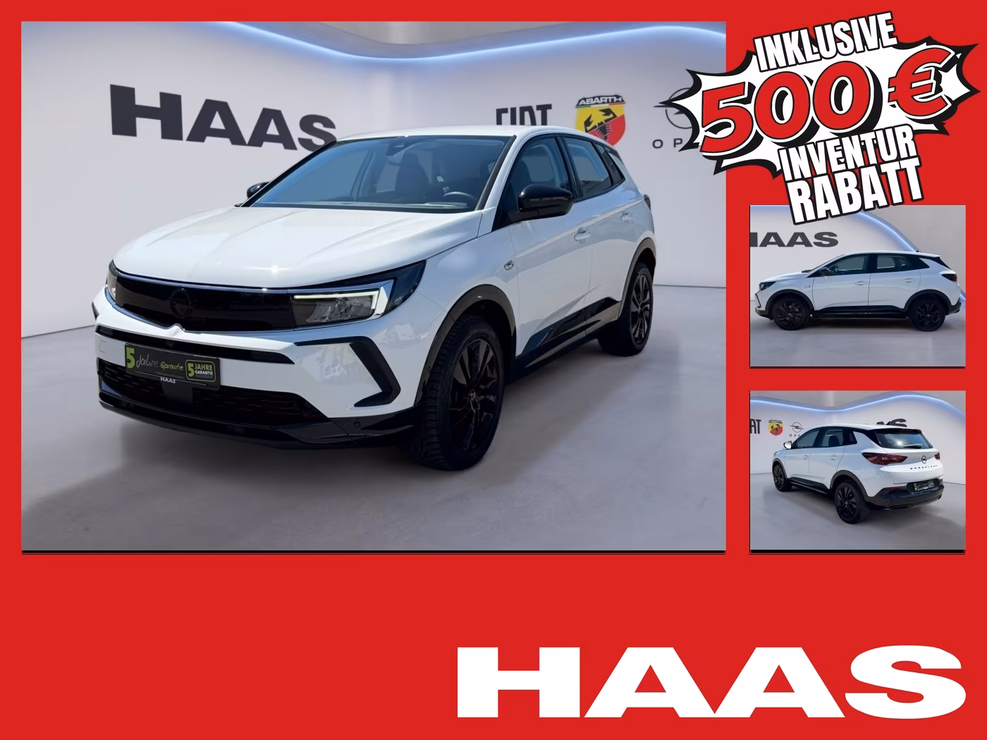 Opel Grandland 1.2 GS Line Rückfahrkamera, Sitzheizun