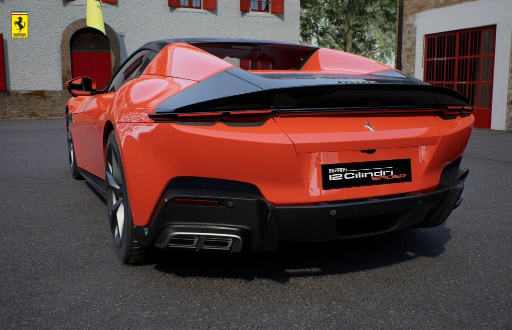 Ferrari 12Cilindri Lifting Beifahrerdispl Active Matrix 