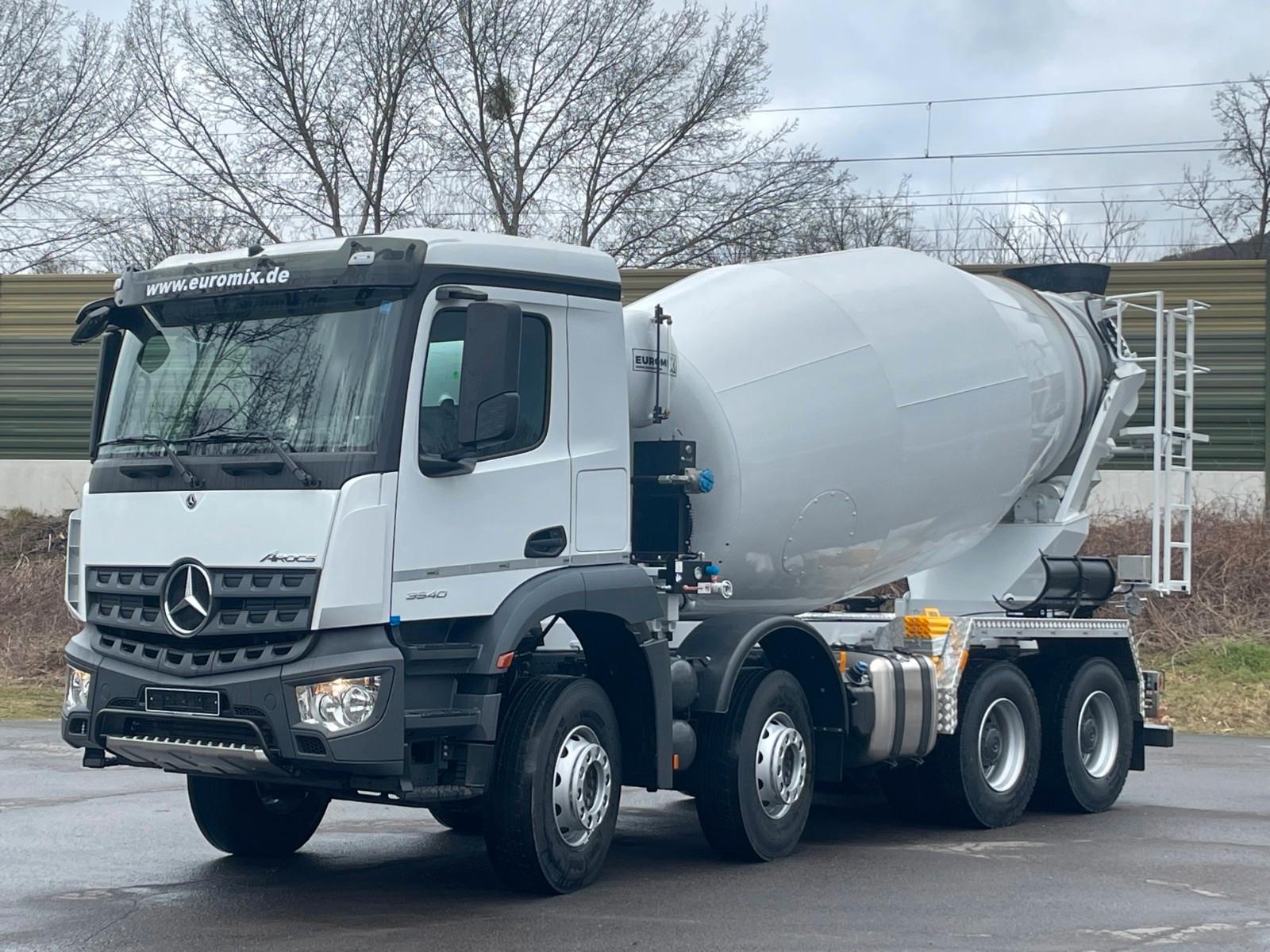 Mercedes-Benz Arocs  5  3540 8x4 EURO 6e EuromixMTP EM 9  L
