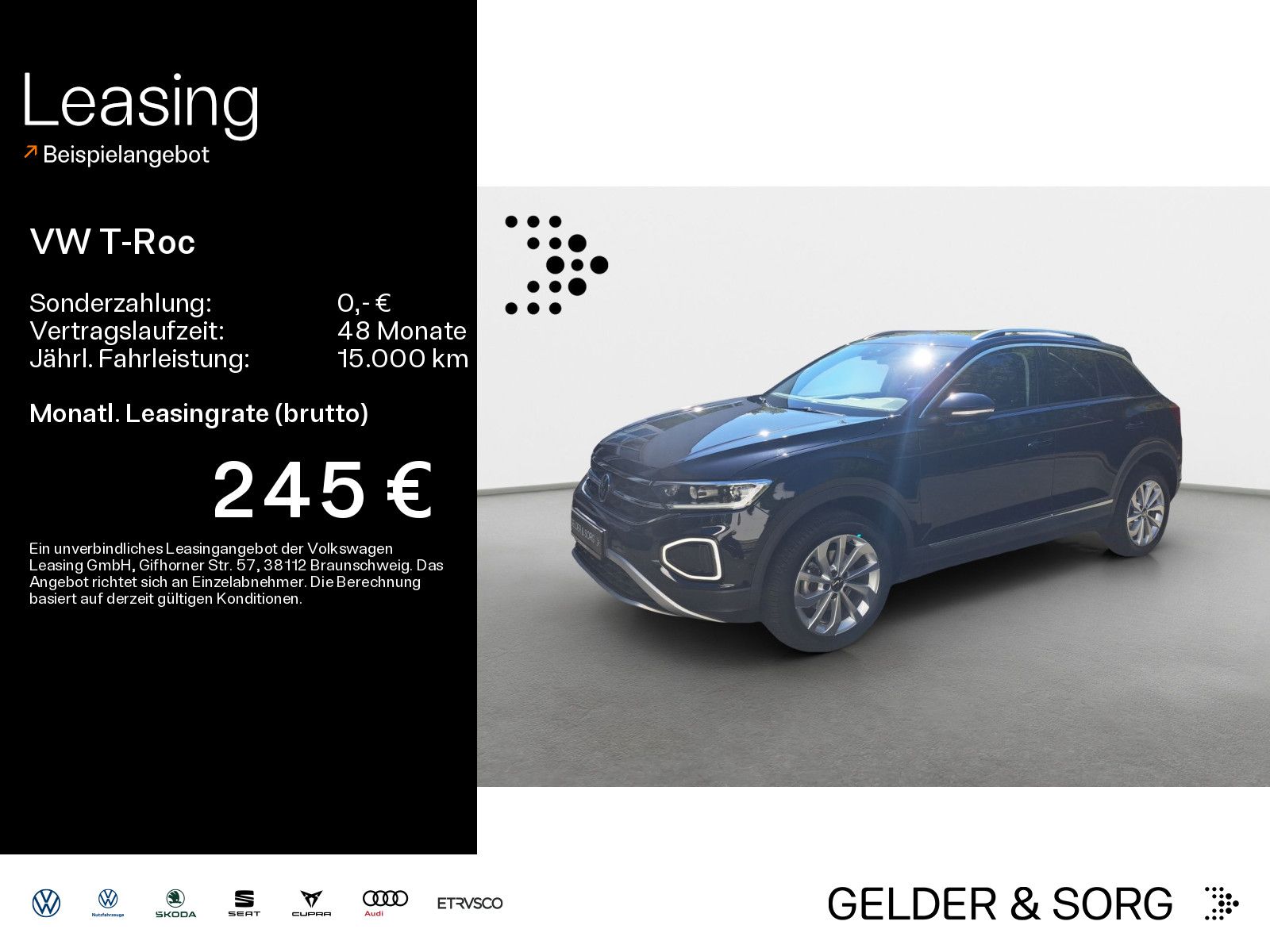 Volkswagen T-Roc 1.0 TSI Style LED*ACC*CarPlay*Digital*DAB+