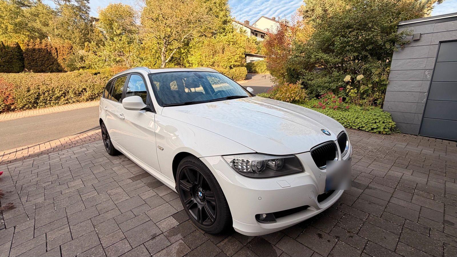 BMW 318 2011 — interior