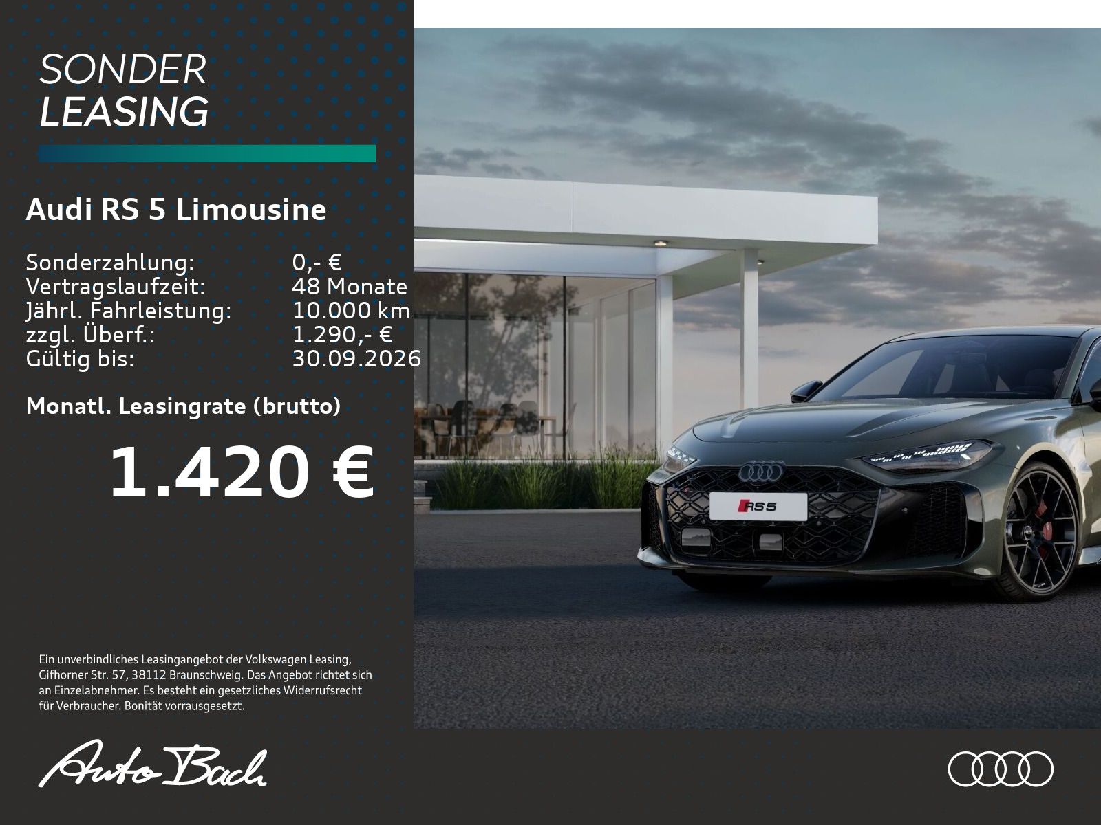 Audi RS5 Limousine Pano/ AHK/ Audi-Sport/ HuD/ 21" imagem 2