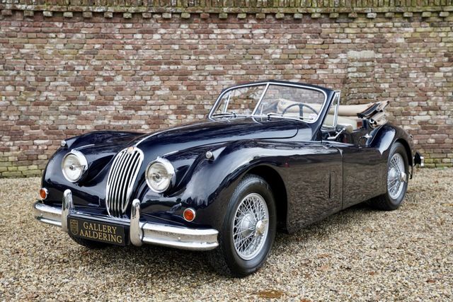 Jaguar XK XK140 Drophead Coupe Drivers condition, Equip