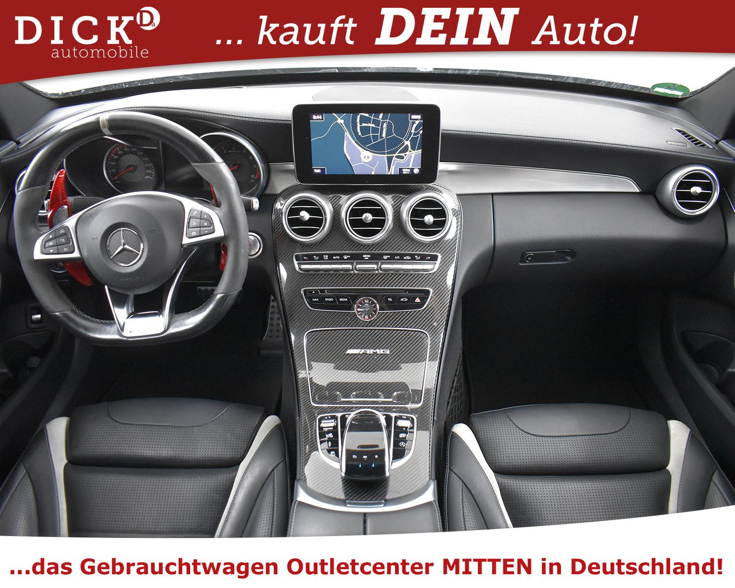 MERCEDES-BENZ C 63S AMG PANO+MULTIB+MEMO+COMAN+BURM+HEAD+360°+ - Image 9