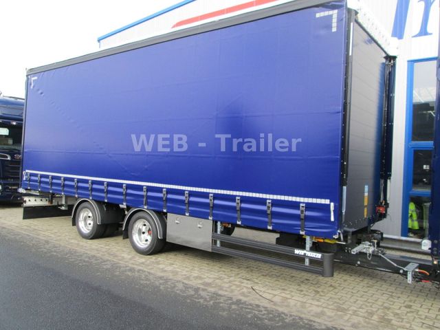 Web-Trailer ZPRASQ Zentralachs-Curtainsider / XL