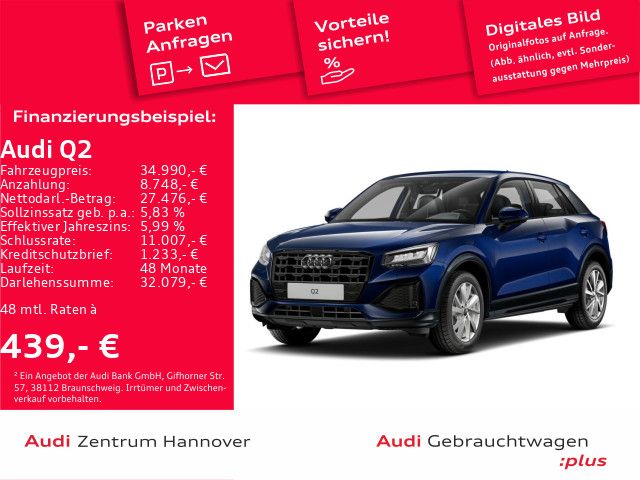 Audi Q2 35 TFSI Advanced ACC Kamera Leder Navi