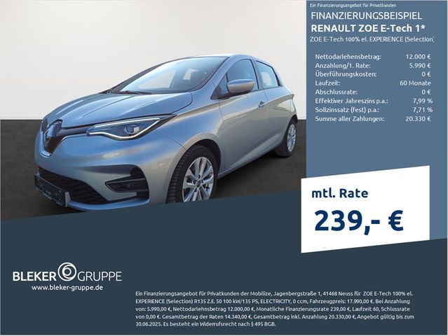 Renault ZOE E-Tech 1 00% el. EXPERIENCE (Selection) R13