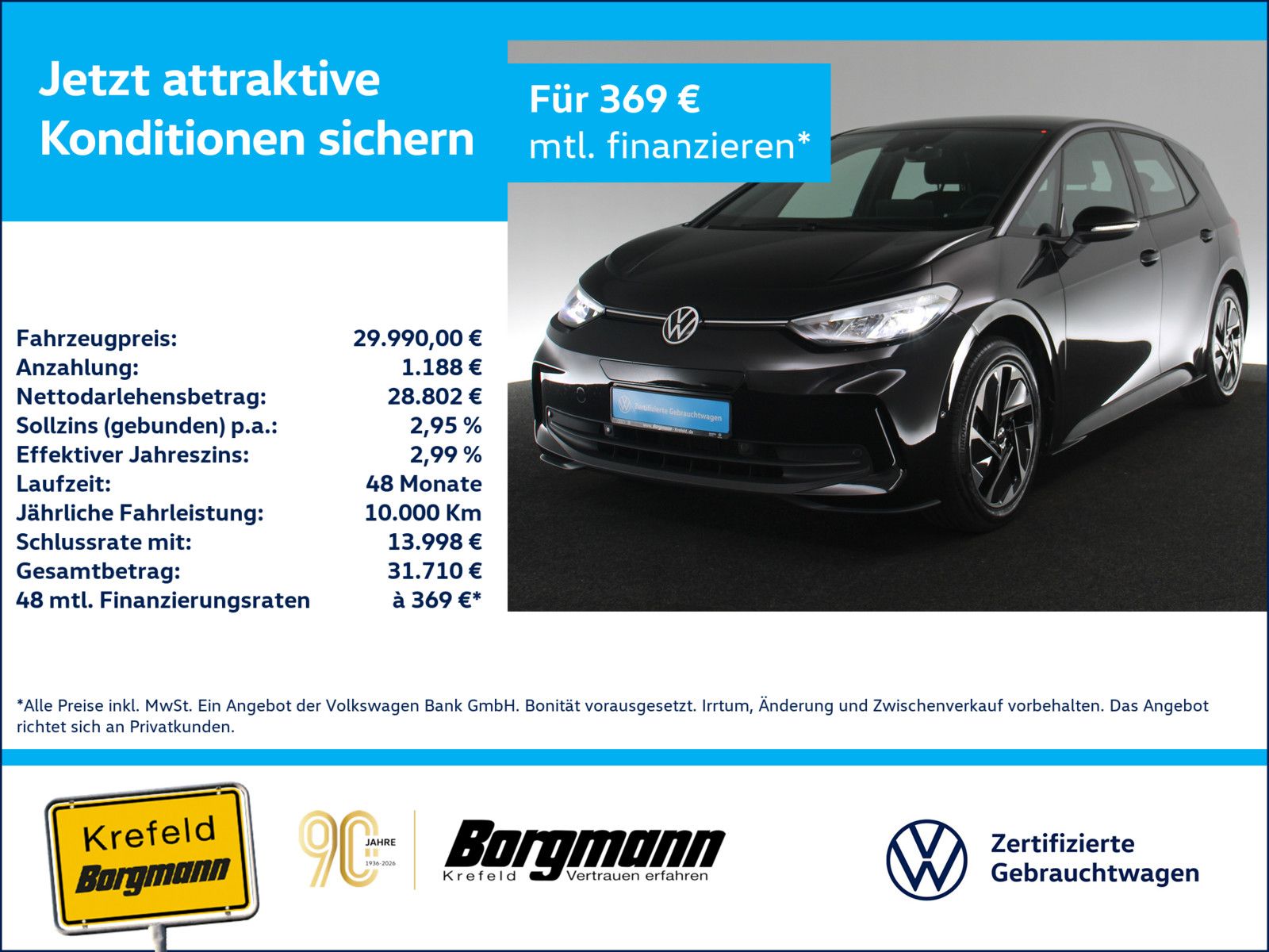 Volkswagen ID.3 Pro LED SCHEINWERFER KAMERA SHZ PDC KLIMA foto 1