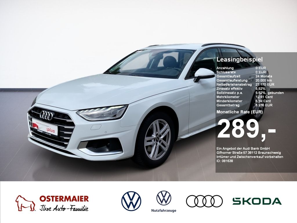 A4 Avant ADVANCED 35 TFSI 150PS S-TRONIC LED.NAV