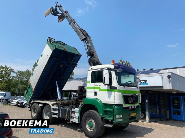 MAN TGS 32.400 6X6 Hiab 166Pro Remote Kipper Euro5 W