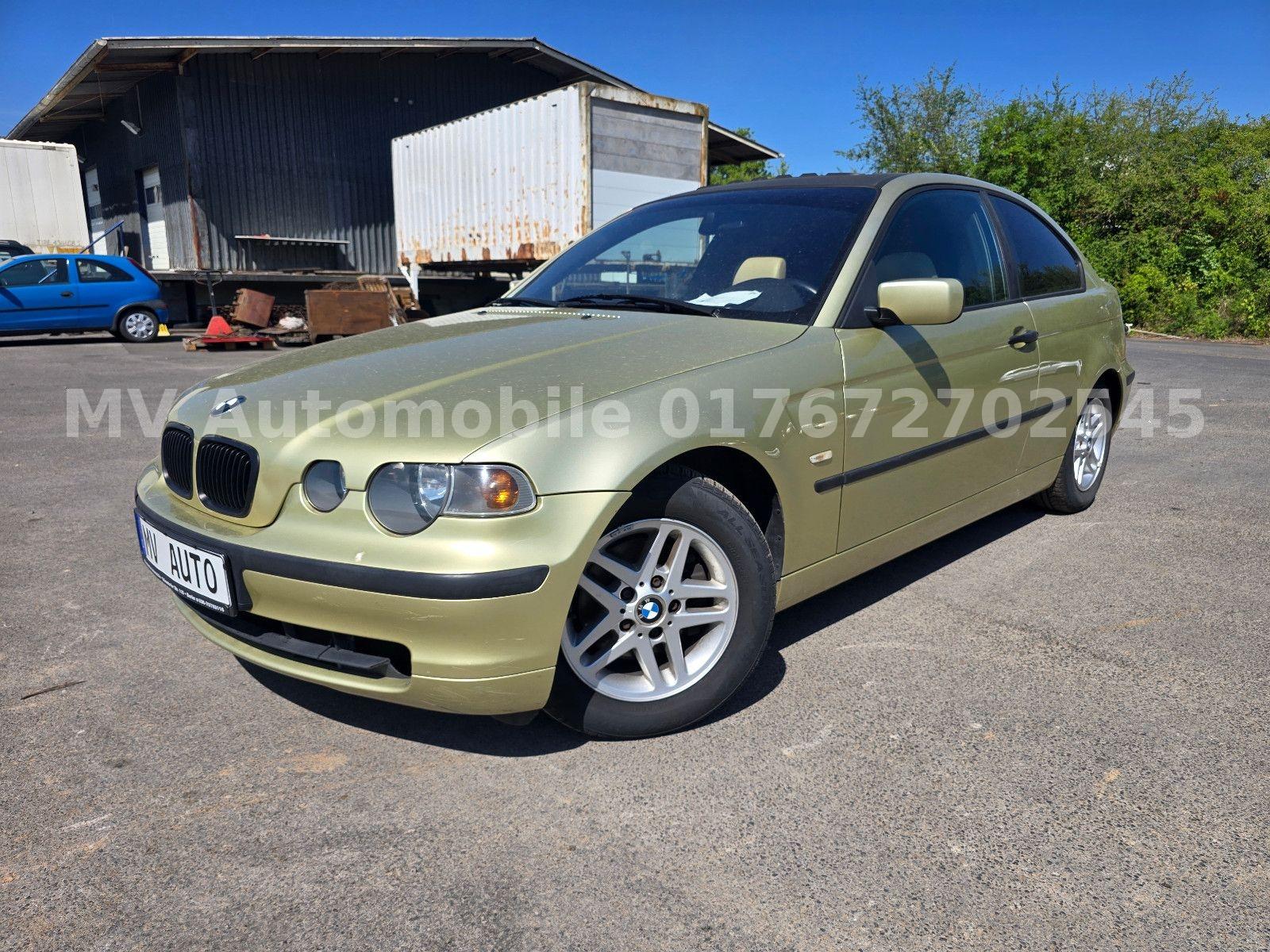 BMW 316ti Compact AUTOMATIK"TEILLEDER"ALU"TÜV 6/27"