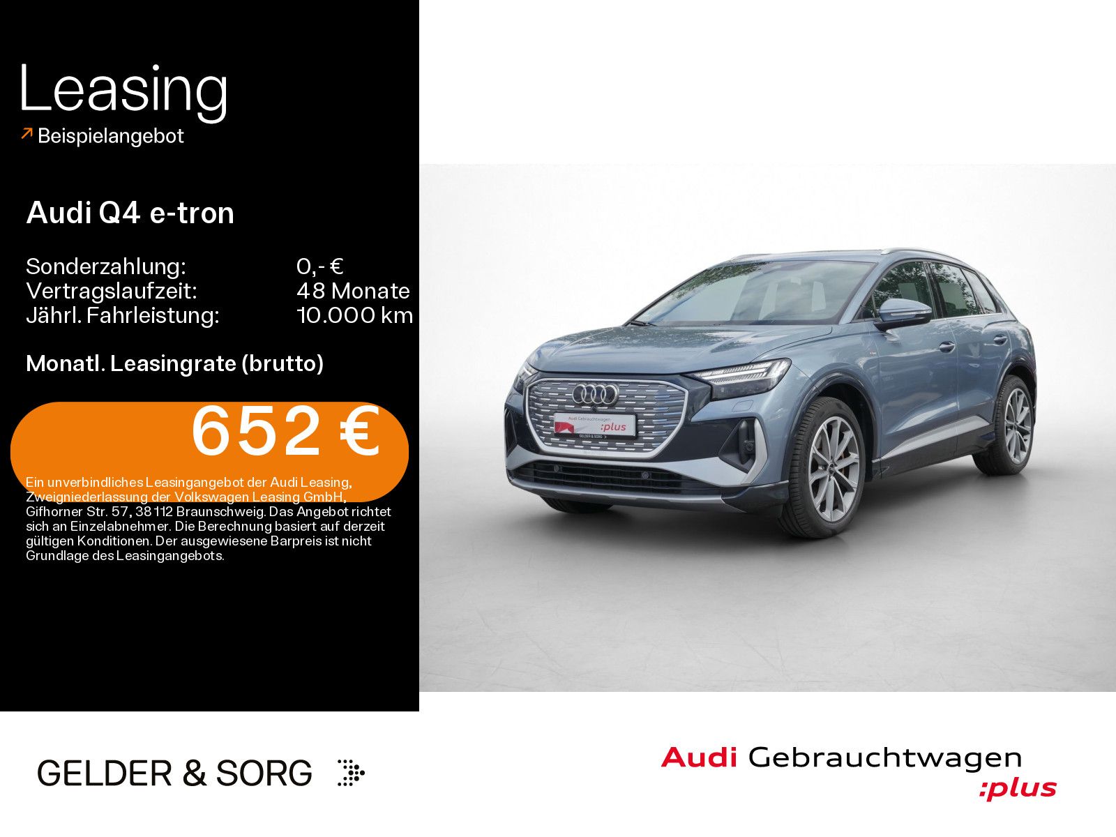 Audi Q4 e-tron qu.S line 220 kW 479km/WLTP*Matrix*AHK