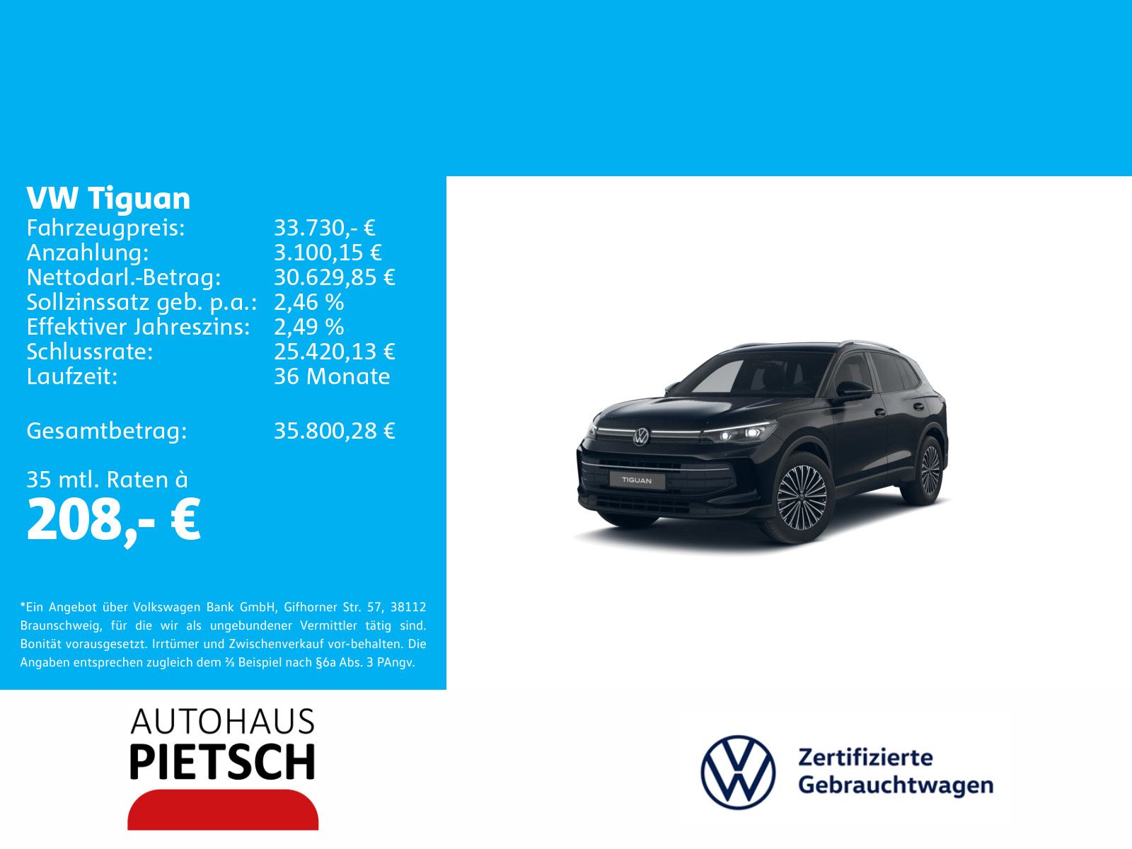 Volkswagen Tiguan 1.5 TSI DSG GOAL IQ.Light AHK foto 2