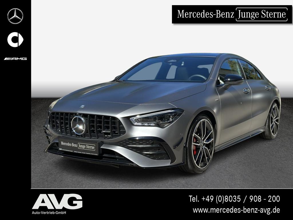 MercedesBenz CLA 35 4M Coup AeroDynP Pano 19 Night Mattgrau 2025