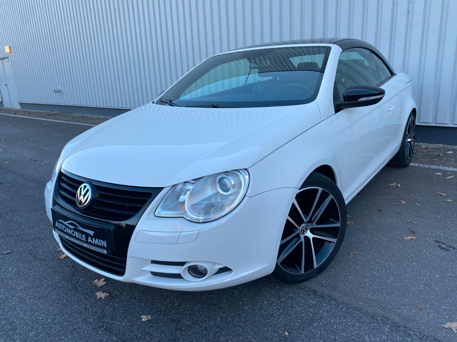 Volkswagen Eos White Night Vollleder Steuerkette/TÜV NEU