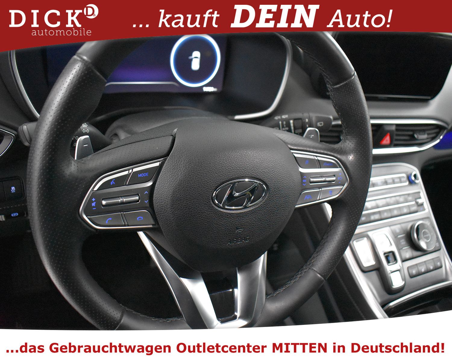 HYUNDAI Santa Fe Hyb 4WD Prim PANO+MEMO+360+AHK+HEAD+VOL - Image 15