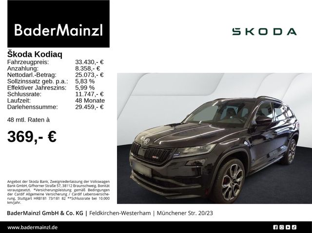 Skoda Kodiaq RS 2.0 TDI DSG 4x4 AHK Navi Kam.Virtual