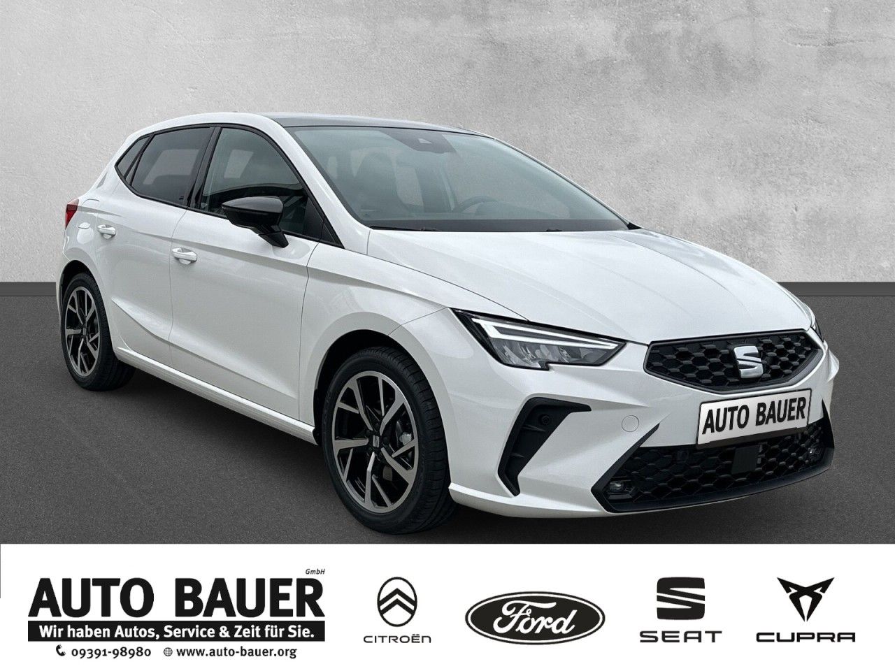 Fahrzeugabbildung SEAT Ibiza FR 1.0 TSI 85 kW - mit KI generiert/bearbeitet
