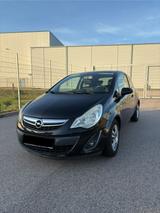 Opel Corsa D 1.4 Schwarz Metallic / 2. Hand - : Schwarz, Kleinwagen, Metallic