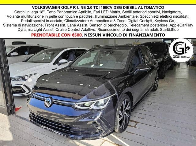 Volkswagen Golf R-Line Tetto Navi Camera C.18" R