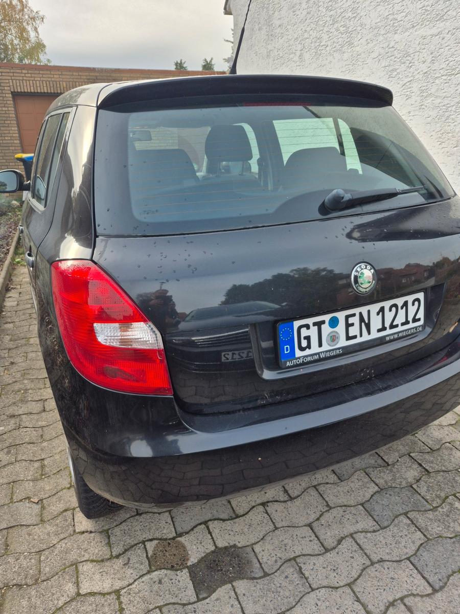 Skoda Fabia 2009 — rear view