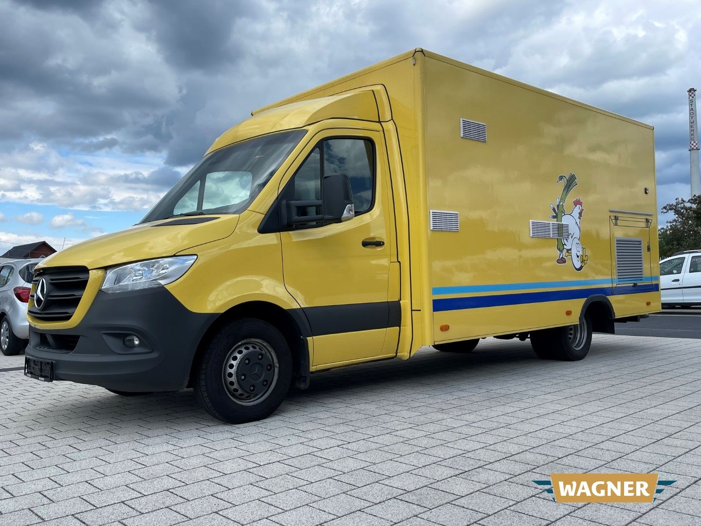 Fahrzeugabbildung Mercedes-Benz Sprinter RKB Gamo Verkaufswagen Neupreis 160 Tau
