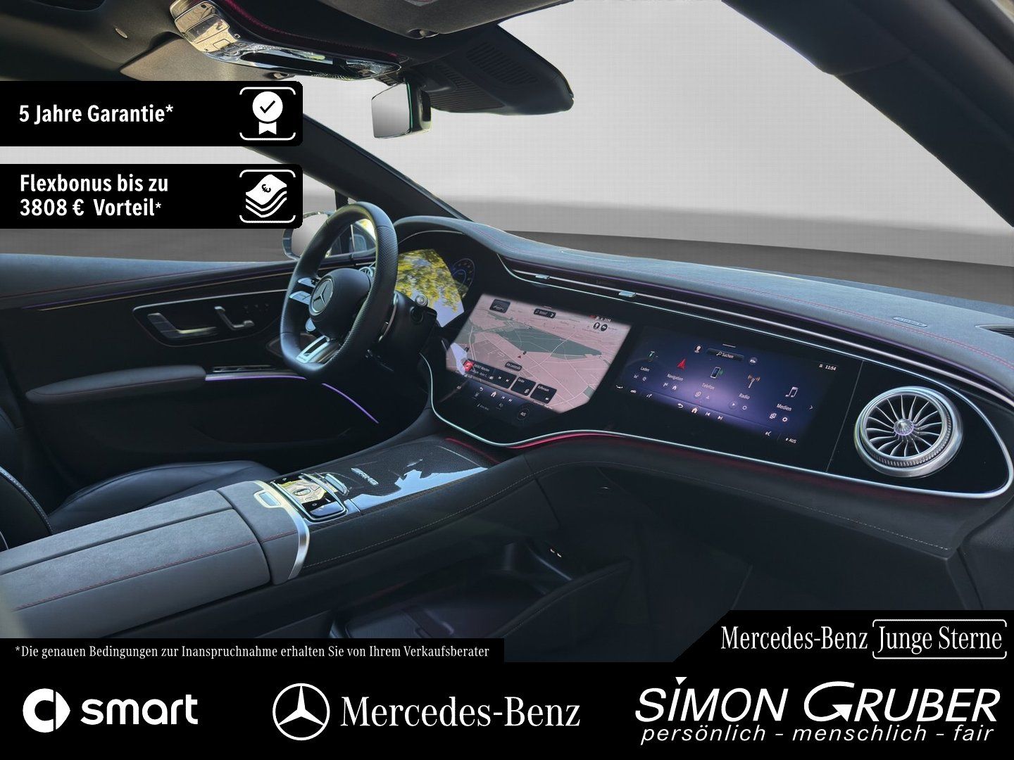 Fahrzeugabbildung Mercedes-Benz EQS 53 4M+ AMG Pano Carbon Sitzkl Massage 118Kw