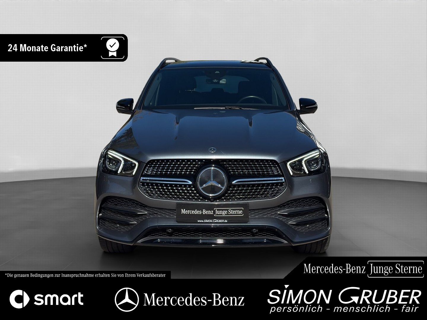Fahrzeugabbildung Mercedes-Benz GLE 300 d 4M AMG Night Pano Burm 360 AHK LED 20"