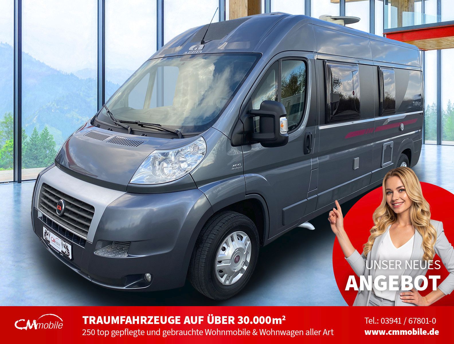 Adria
 Twin 600 SP - Sehr gepflegt -
