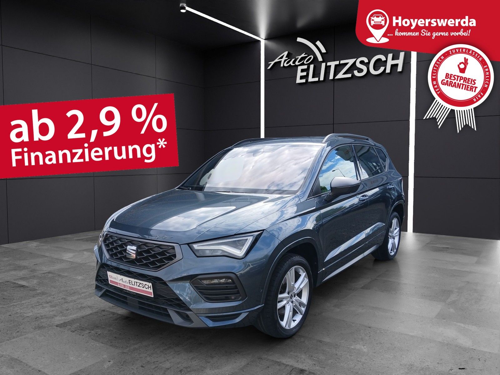 Fahrzeugabbildung SEAT Ateca TDI FR-Line DSG STH LED Navi AID ACC RFK S