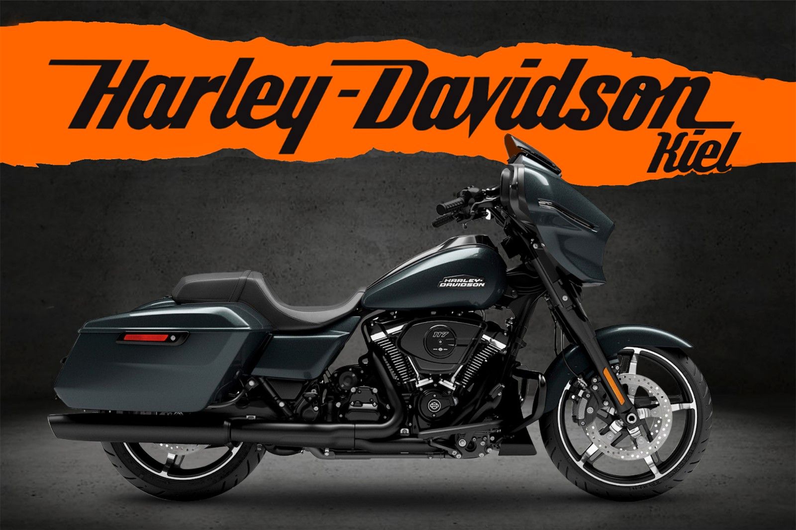Fahrzeugabbildung Harley-Davidson Street Glide  FLHX MY25 117cui Kurzfristig Ver.