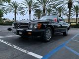 Mercedes-Benz SL 560 1989 California Bestzustand. Letzte Jahr. - schwarze Mercedes-Benz SL 560