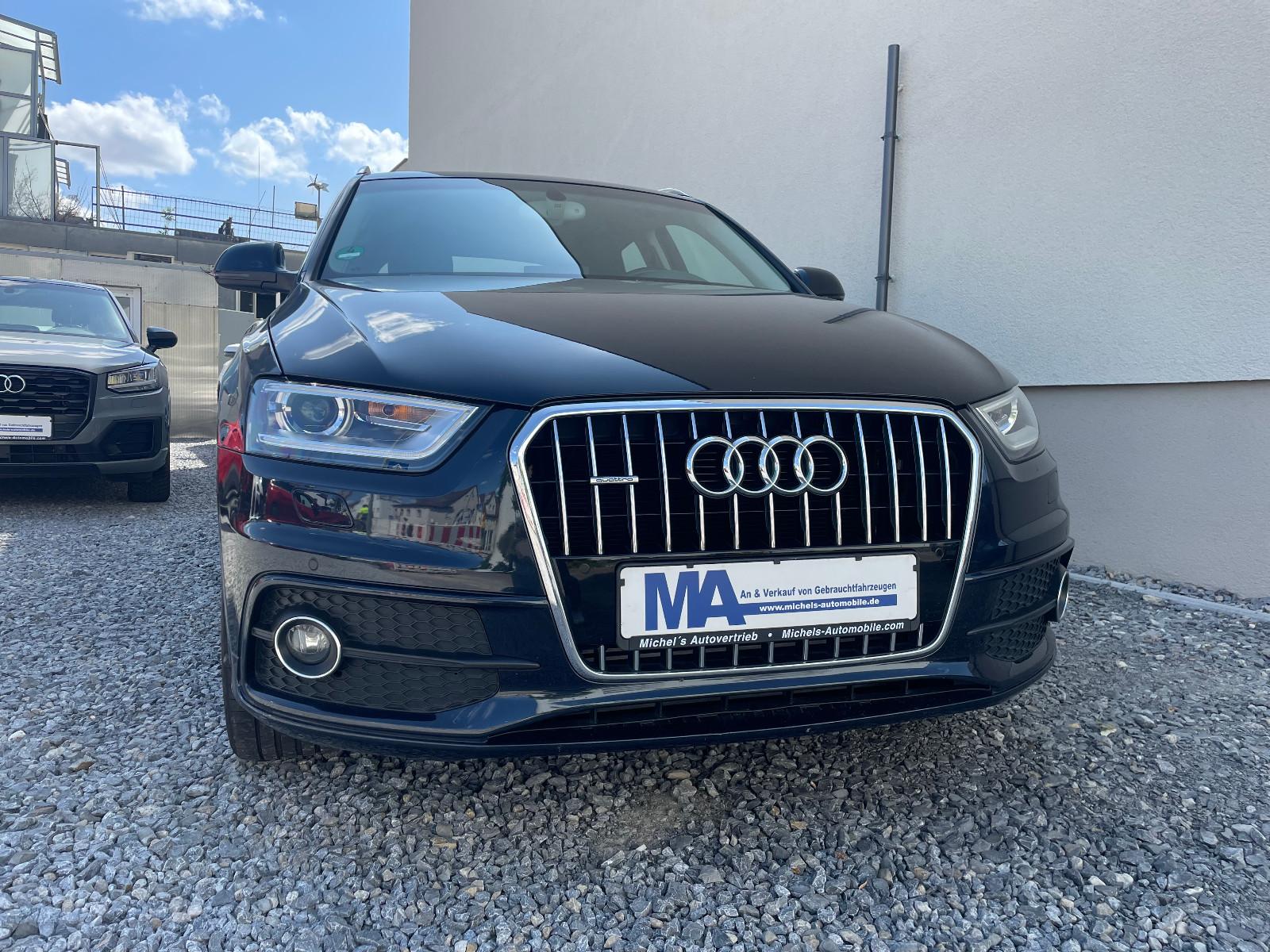 Audi Q3 2.0 TDI quattro S-Line Pano Navi Xenon Sitzh.