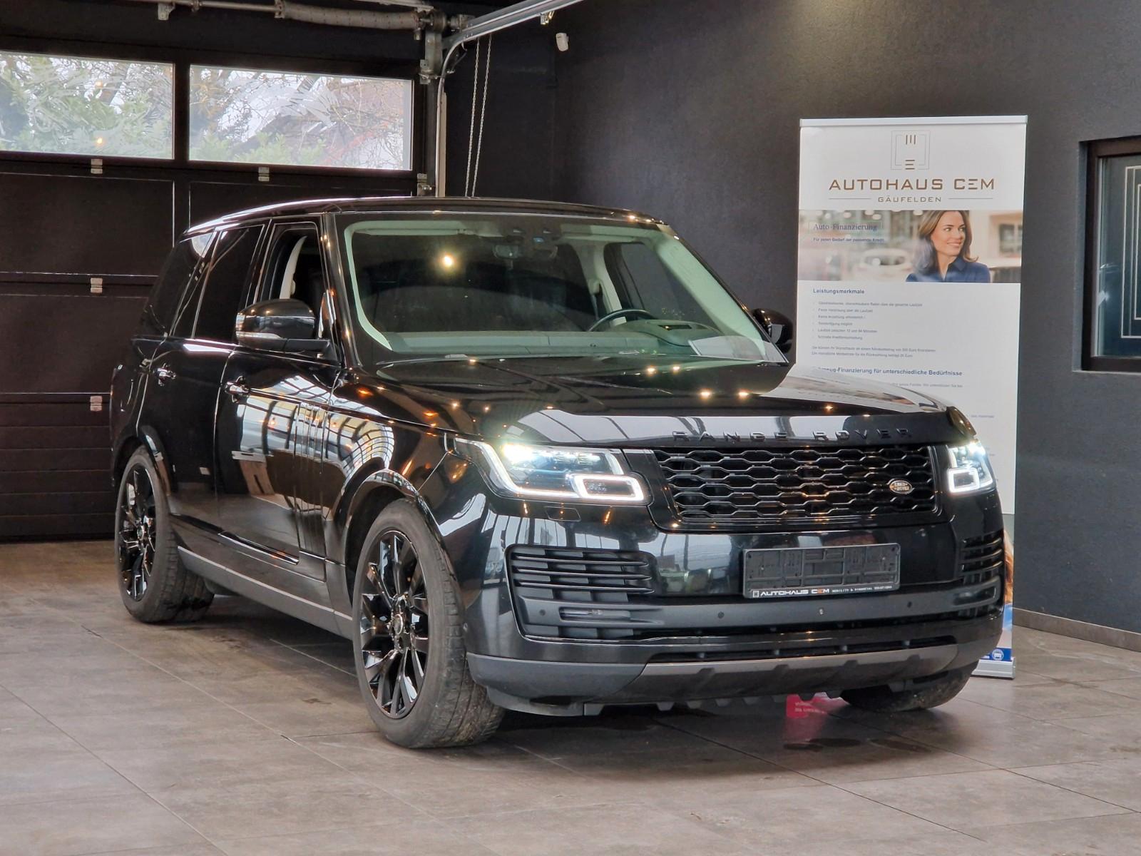 Land Rover Range Rover Vogue 3,0Ltr. V6 Black*Meridian*360°