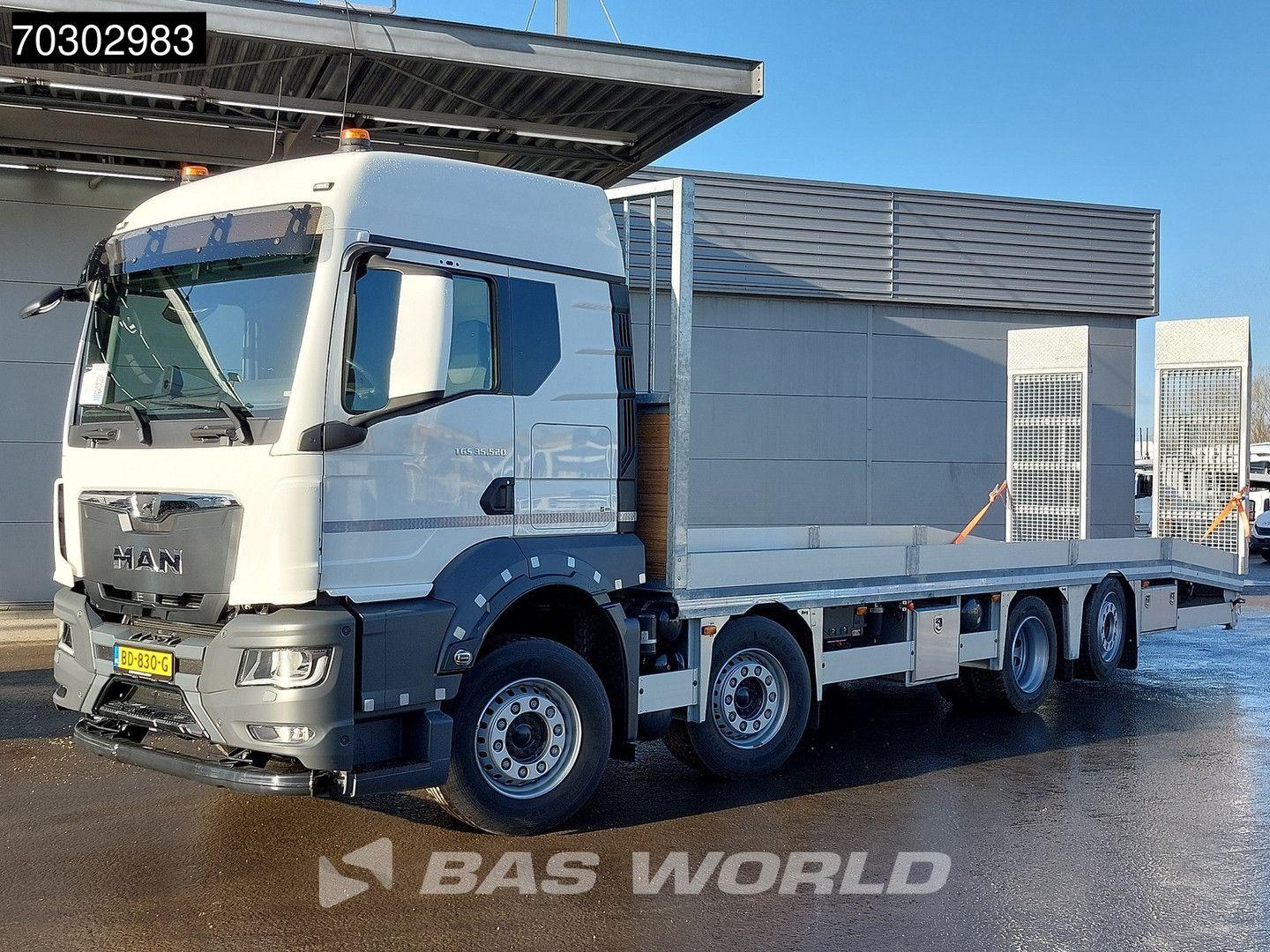 MAN TGS 35.520 8X2 NEW! Oprijwagen Machine transport