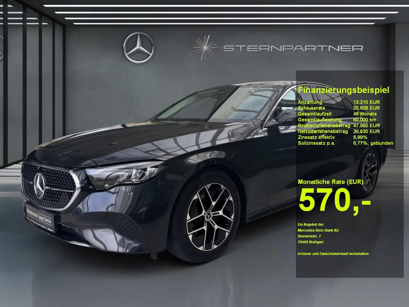 Mercedes-Benz E 220 d Avantgarde - Panorama - AHK - Distronic