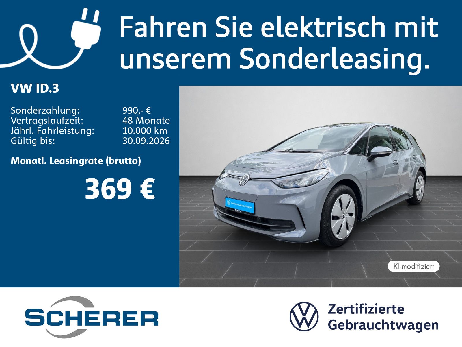 Volkswagen ID.3 PA SOC 90% 59 kWh APP EPH V H foto 1