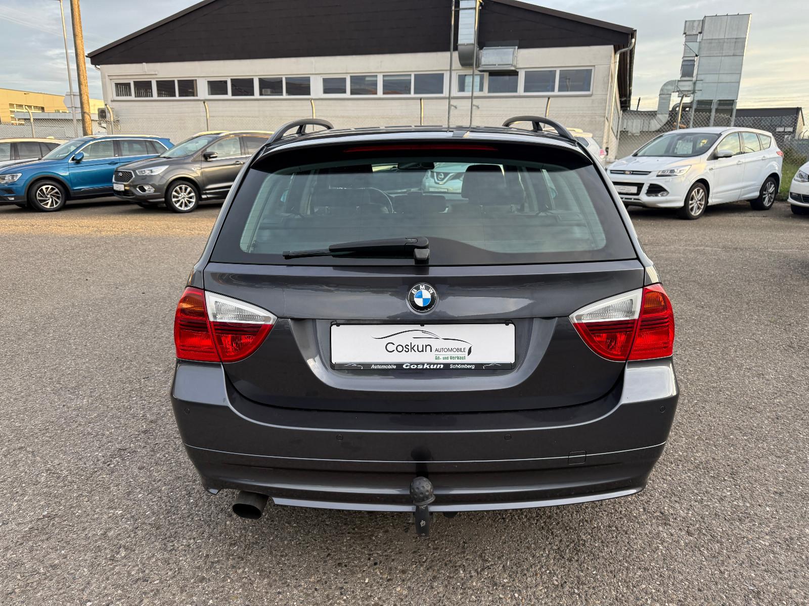 BMW 320 2007 — engine 1.995 cm³, 150 HP (110kW)