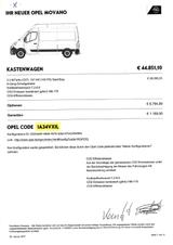 Opel Movano Kasten L2H3 3,3t*HOCHDACH*KLIMA*GEPFLEGT* - Opel Movano Gebrauchtwagen