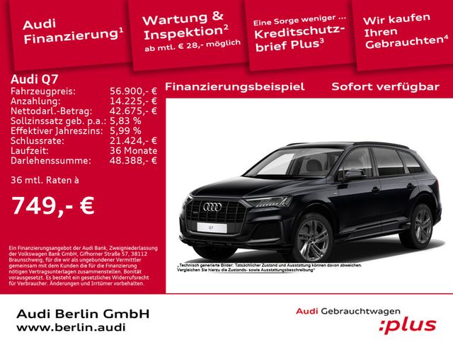 Audi Q7 S line 45 TDI qu.tiptr. 360°K MATRIX NAVI AIR