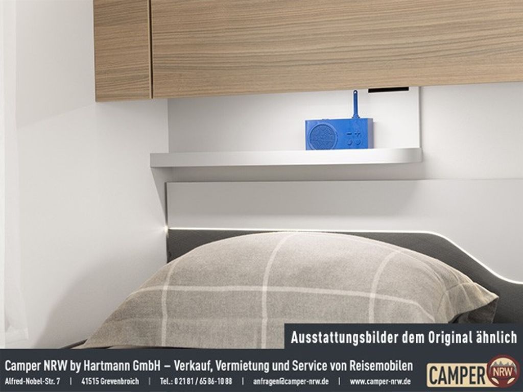 ETRUSCO T-Modell Base 7.4 SBC Autom. + Hubbett + Isofix