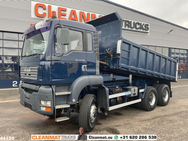 MAN TGA 33.363 6x6 Kipper 12m³ Manual Full steel