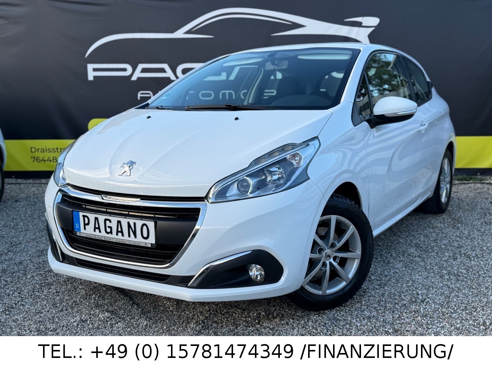 Peugeot 208 in Weiß bei Pagano Automobile Bild 1 von 1