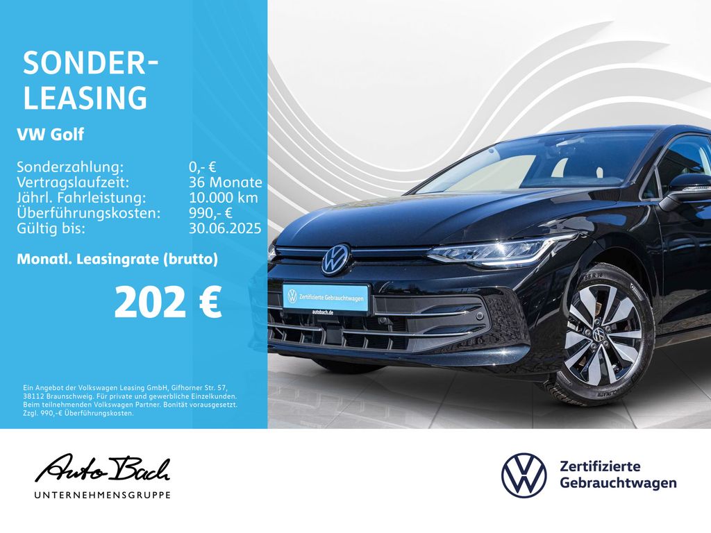 Volkswagen Golf VIII 1.5 TSI Goal, Navi, LED, AHK, App-Conn