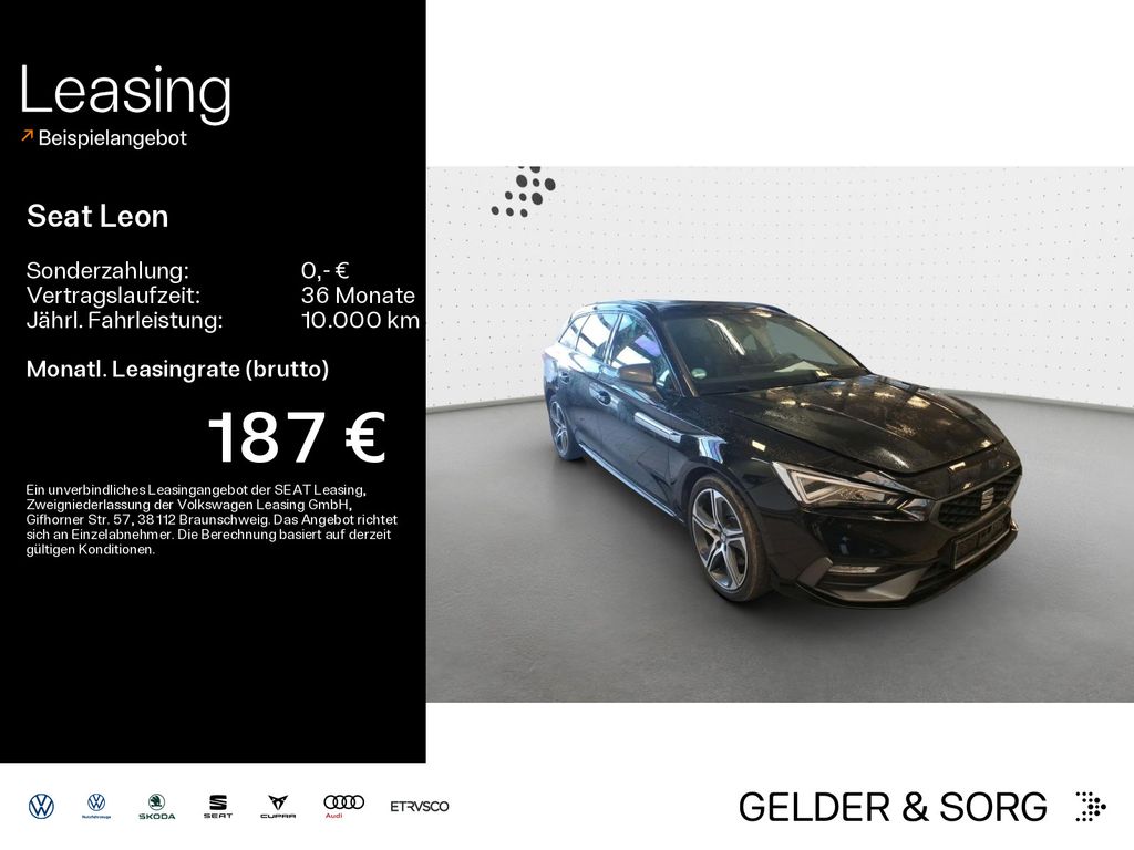 Seat Leon Sportstourer FR 2.0 TDI LED*AHK*BEATS*Pano