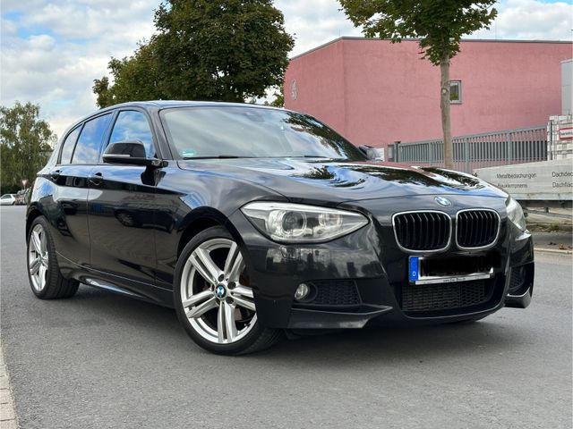 BMW 120d M-Paket Sportpaket Aut. Navi Leder Beige