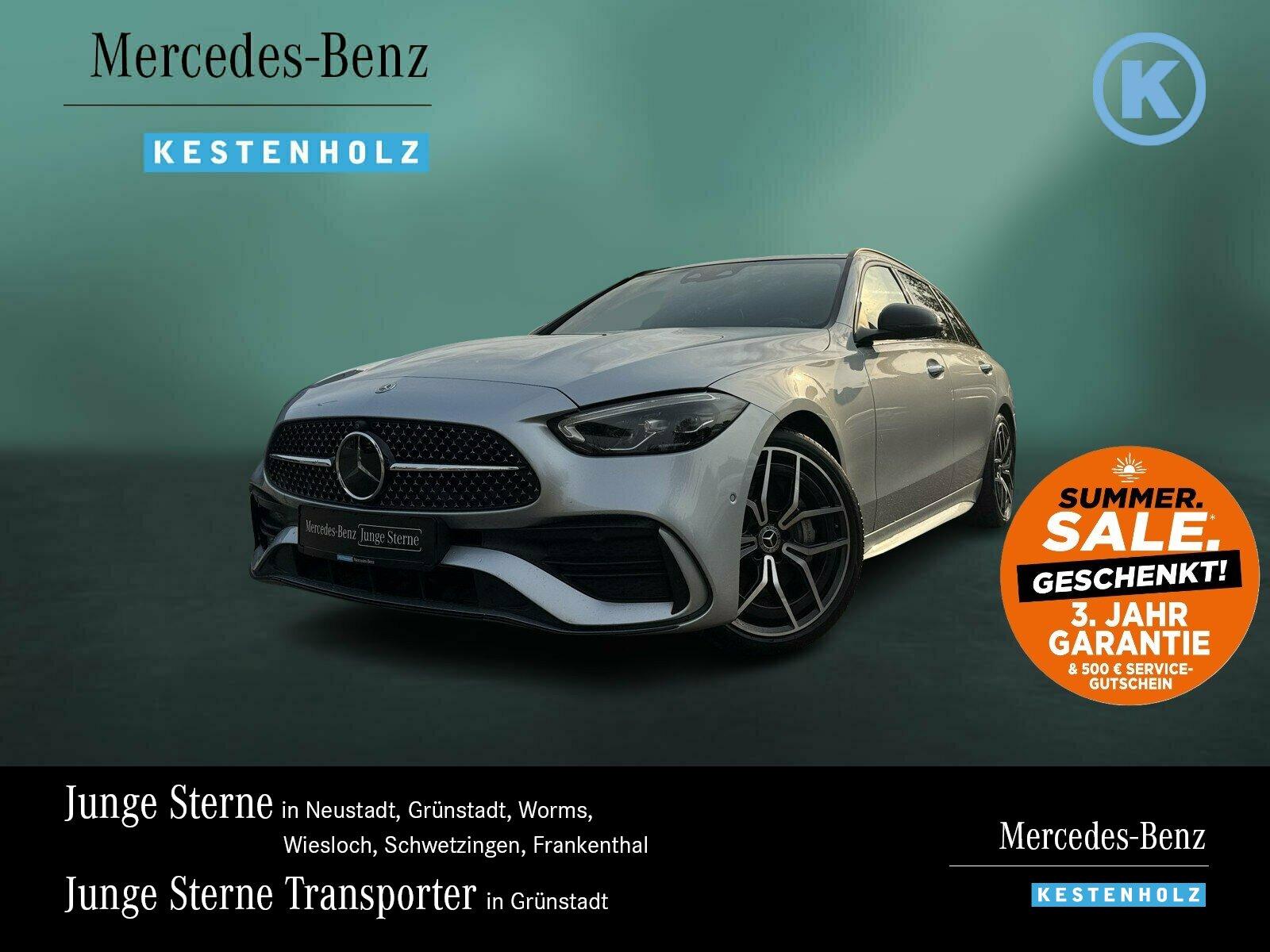 Mercedes-Benz C 300 d T AMG+NIGHT+AHK+DISTRONIC+PANO+360°+HUD
