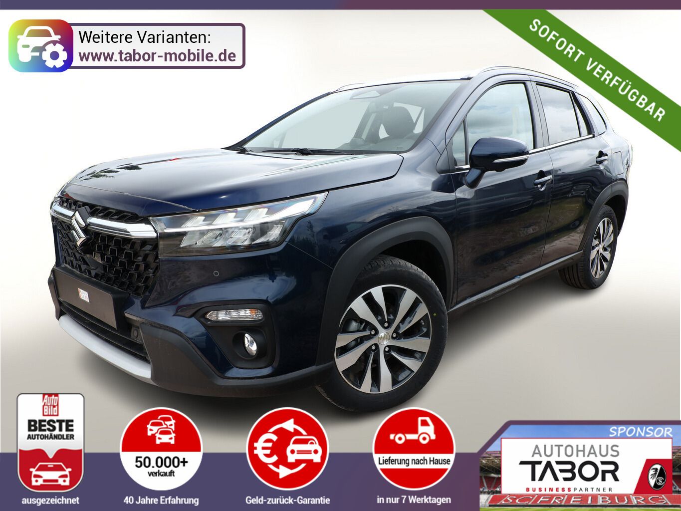 Suzuki S-Cross 1.4 MHEV Aut. Comfort+ Pano 360° Leder